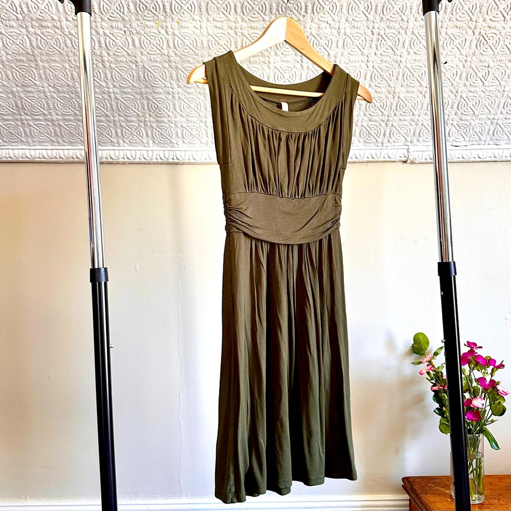 Gilli Olive Green Dress